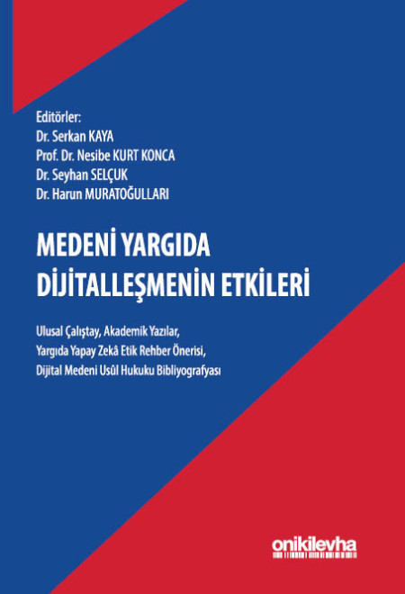 Medeni Yargıda Dijitalleşmenin Etkileri — kitap kapağı